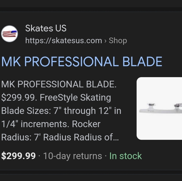 Riedell model 29 professional freestyle ice skates - Picture 6 of 9